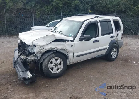 2006 Jeep Liberty Sport из США, поврежденный, VIN 1J4GL48K56W235142